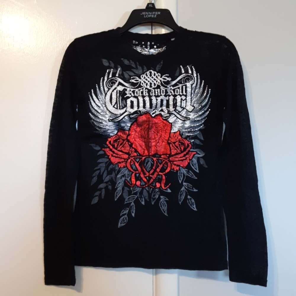 Rock and Roll Cowgirl L/S T-shirt